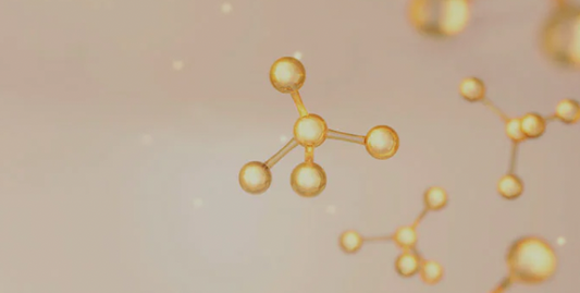 Visual metaphor for synthetic skincare compounds — reinforcing Exoceuticals®’ science-led stance on avoiding harmful or outdated ingredients.