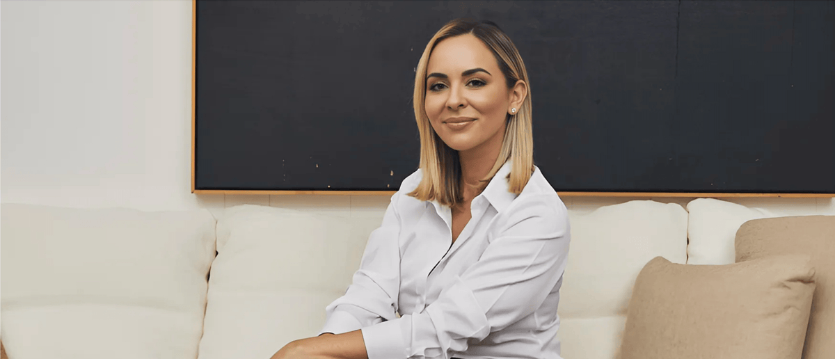 Seated with quiet confidence, Dr. Nicole Martin embodies the fusion of medical leadership and mission — a face of Exoceuticals®’ evolving social impact vision.