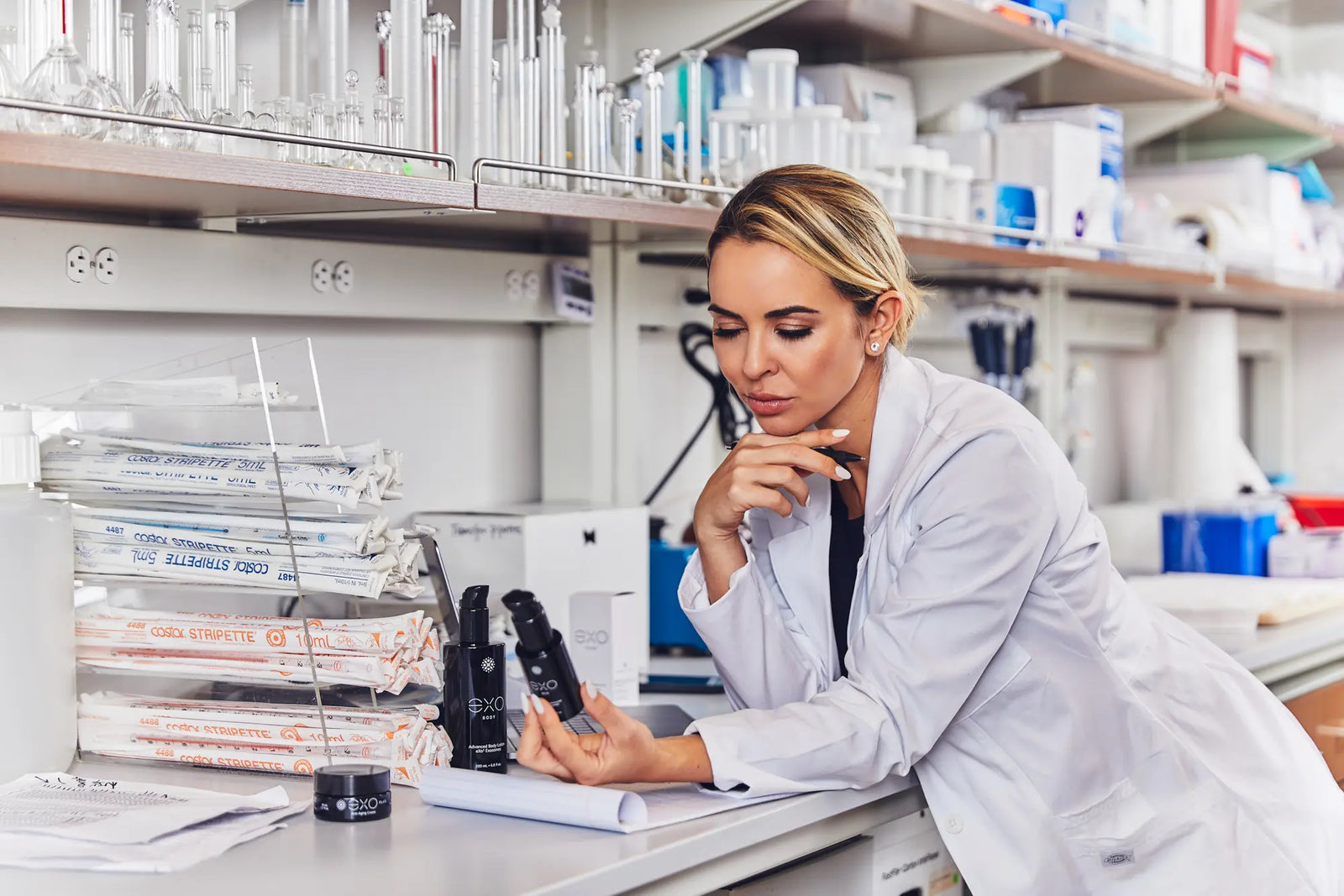 In a quiet moment of reflection, Dr. Nicole Martin bridges Real Housewives celebrity and biotech authority — turning to Exoceuticals®’ lab science over cosmetic quick fixes.