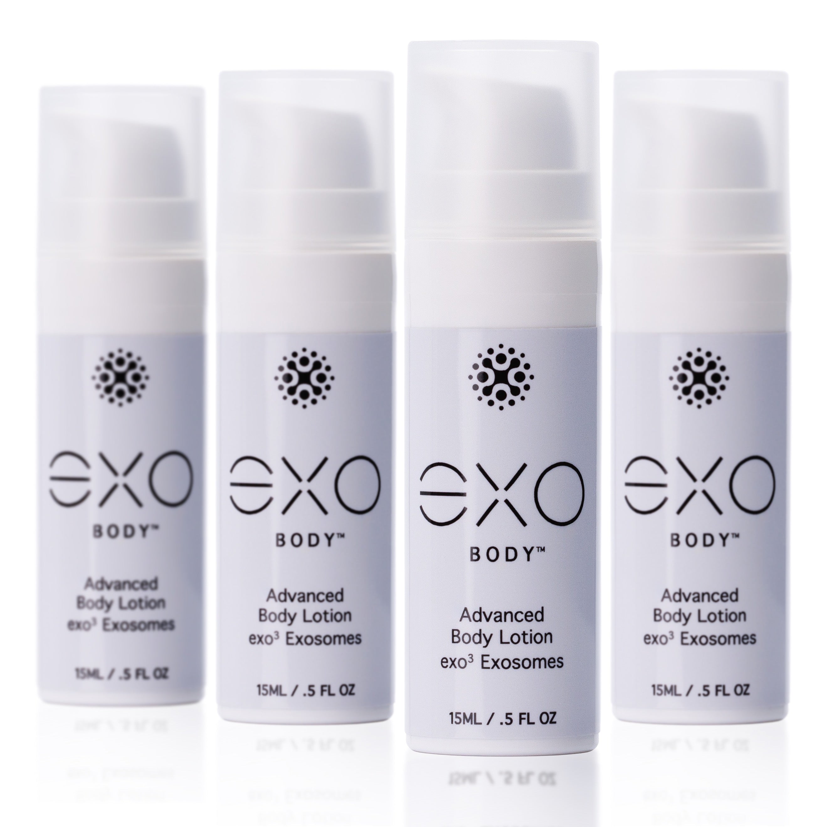 EXO BODY™ Travel Set – Advanced Body Lotion (4 x 15ML) – Exoceuticals