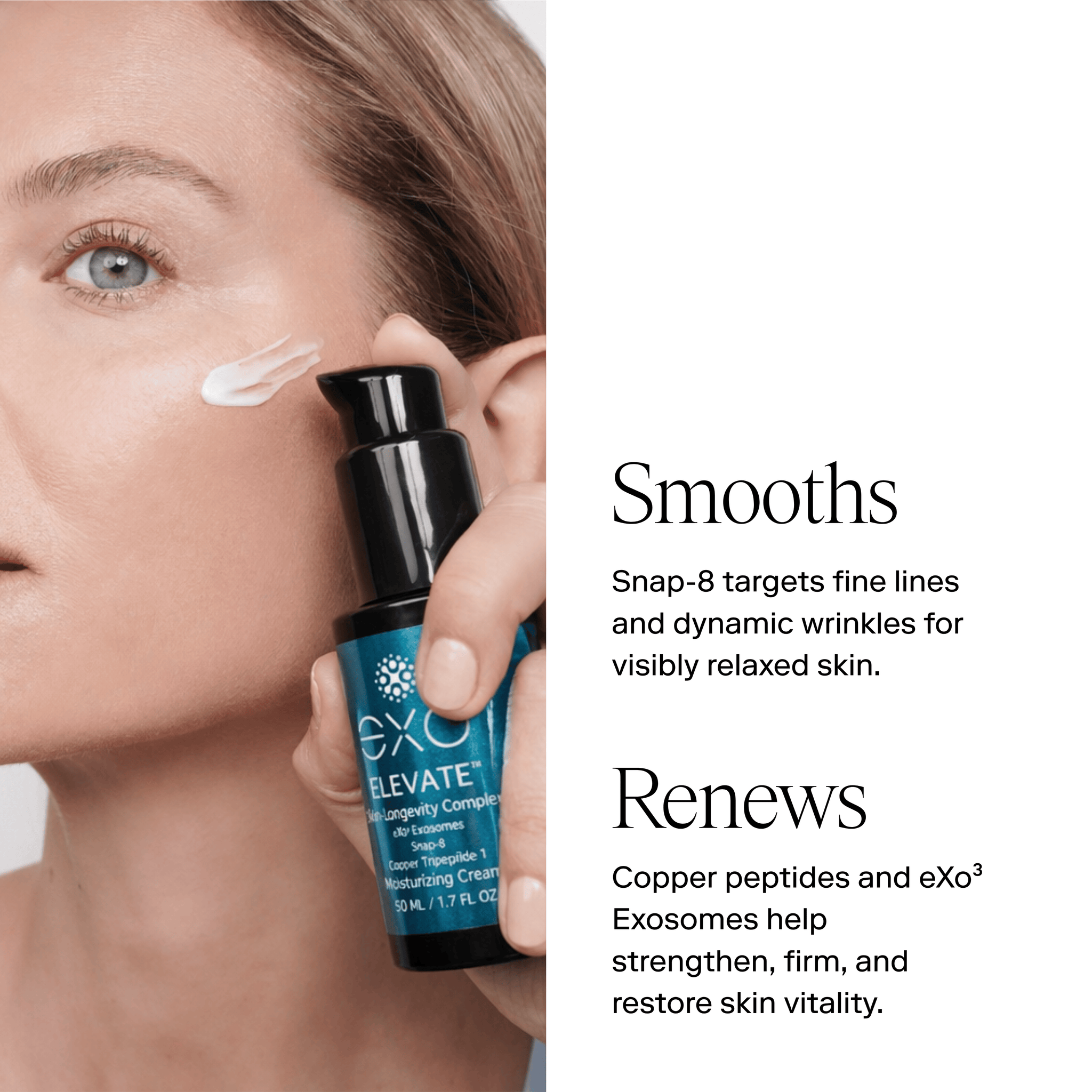 EXO ELEVATE™ Skin Longevity Complex Moisturizer with eXo³ Exosomes EXO ELEVATE™ Skin Longevity Complex Moisturizer with eXo³ Exosomes