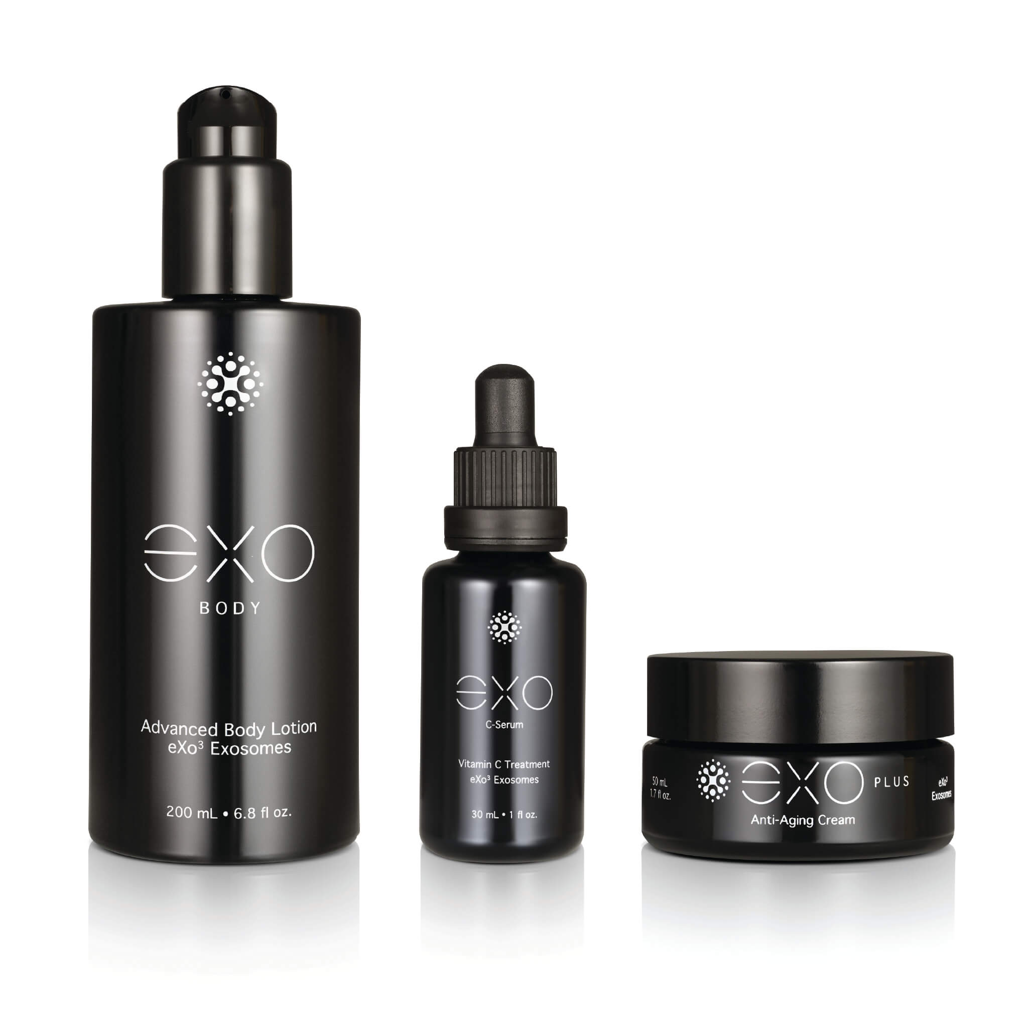 EXO ESSENTIALS BUNDLE: EXO PLUS®, EXO BODY™, and EXO C-SERUM™