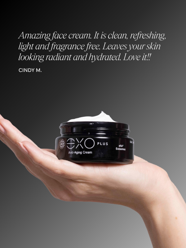 EXO PLUS® Anti-Aging Cream With Exosomes & Peptides – Exoceuticals EXO PLUS® Anti-Aging Cream With Exosomes & Peptides – Exoceuticals